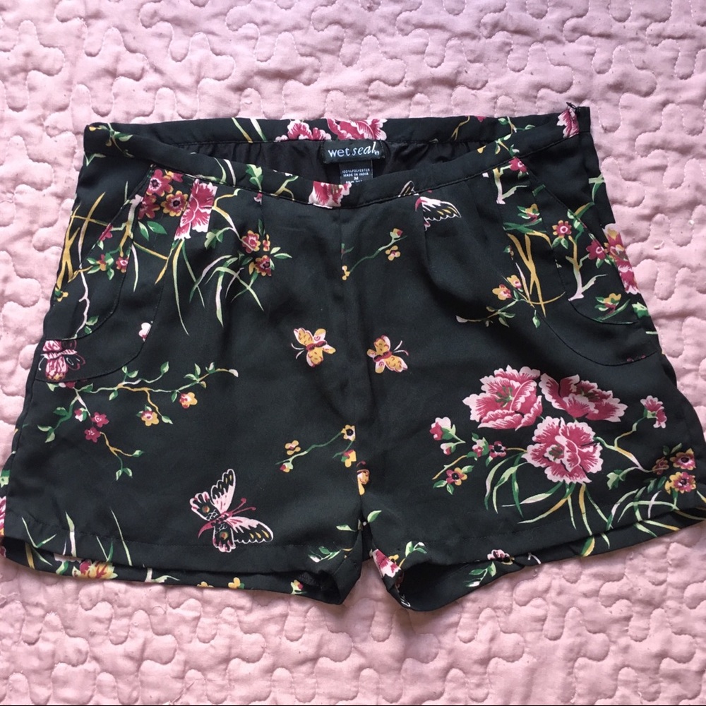 Wet Seal Floral Shorts